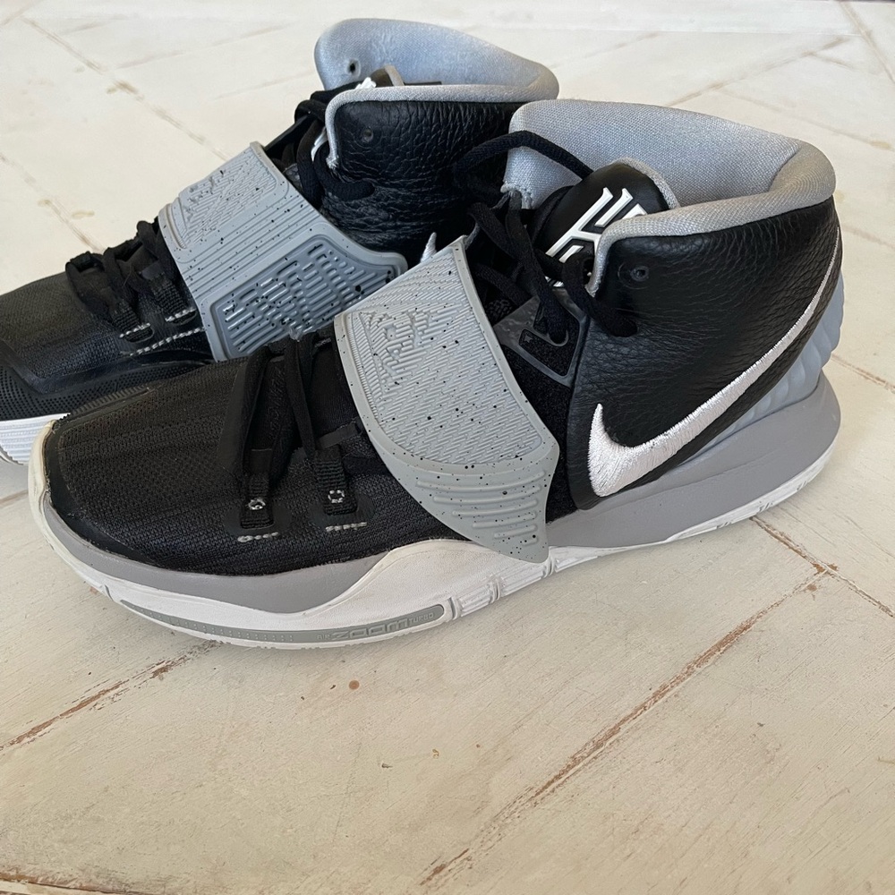 Nike Kyrie 6 Black and Gray Sneakers